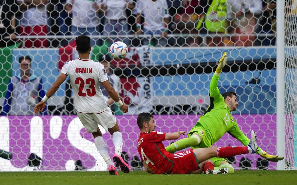 विश्वकप फुटबल : इरानद्वारा वेल्स २-० ले पराजित