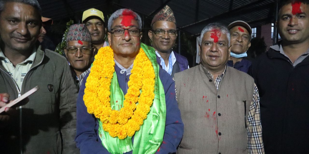 कञ्चनपुर क्षेत्र नं ३ मा नेपाली कांग्रेसका लेखक विजयी