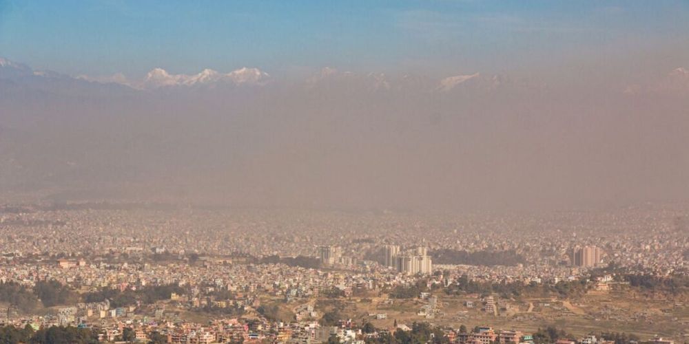 आज वायु प्रदूषण वर्षकै उच्च विन्दुमा, काठमाडौँको एक्यूआई २६५