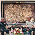 नेपाली सेनाका प्रधानसेनापति शर्मा र भारतीय सेनाध्यक्ष जनरल मनाेज पाण्डे बिच छलफल