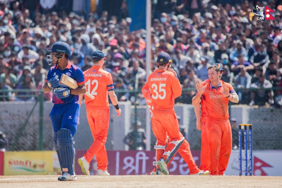 त्रिकोणात्मक टी-२० सिरिज : नेपाललाई ४ विकेटले हराउँदै नेदरल्याण्डले जित्यो उपाधि