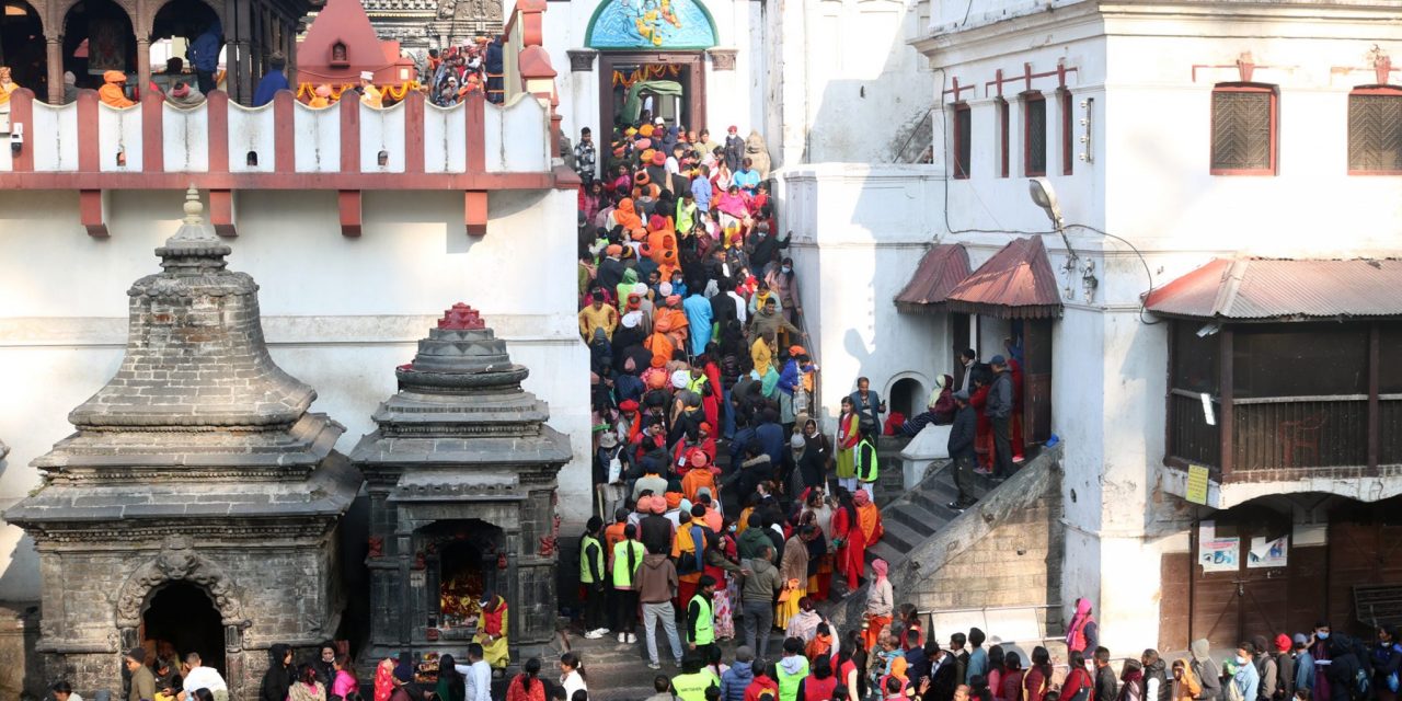 महाशिवरात्रिको तयारी : आकर्षक बनाइँदै पशुपति क्षेत्र
