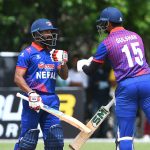 अपराजित नेपाल समूह विजेता बन्दै सेमिफाइनल प्रवेश, साउदी ६ विकेटले हार्यो