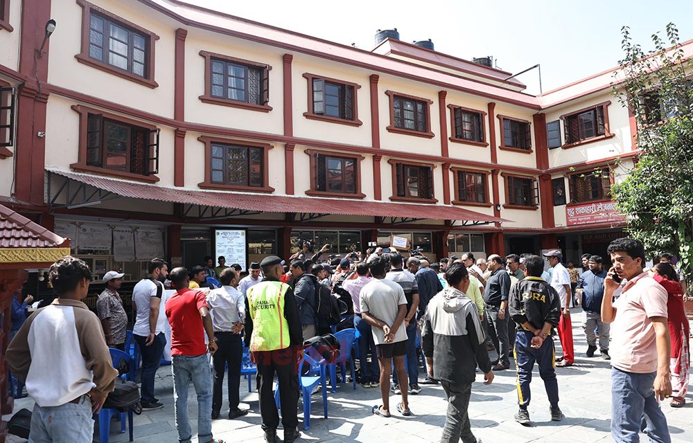 धर्मशाला खाली गराउन पुगेका महानगरलाई मारवाडीको प्रतिकार, मोहीयानी हकको दाबीसहित थाले आन्दोलन