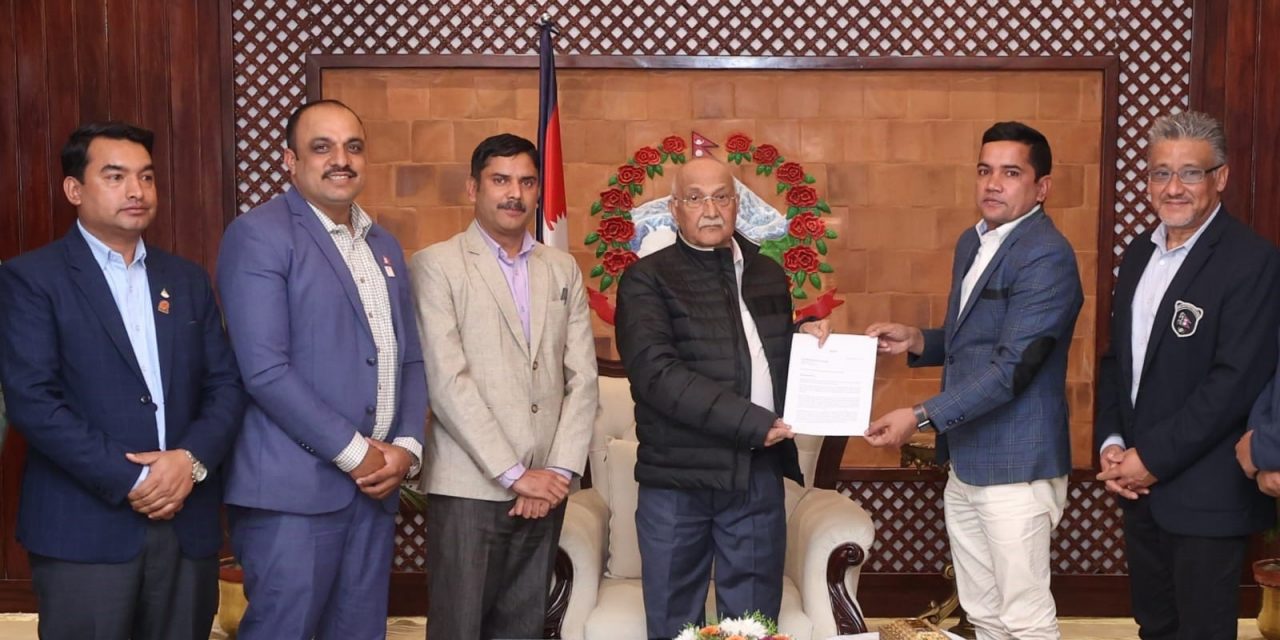 नेपाल ओलम्पिक कमिटीलाई पारदर्शी रुपमा सञ्चालन गर्न प्रधानमन्त्रीसँग माग