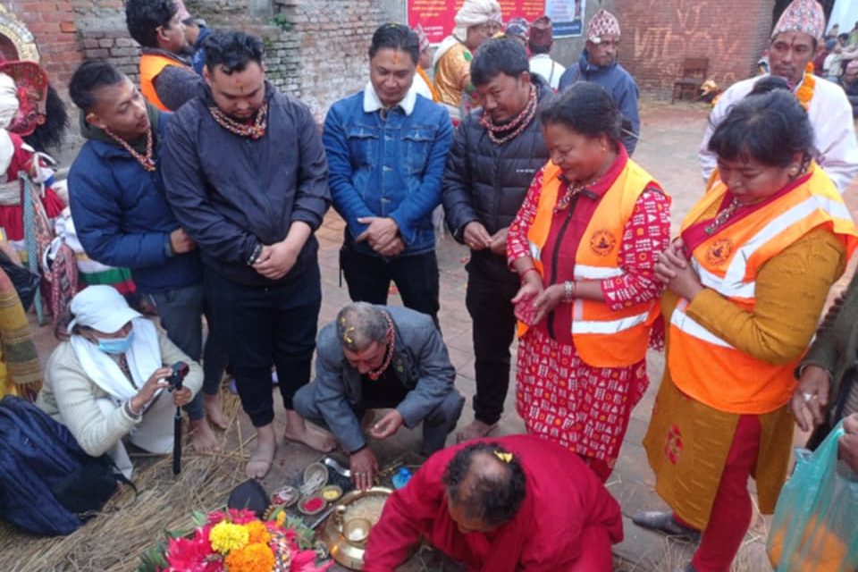 पशुपति क्षेत्रमा सुरु भयो नवदुर्गा नाच