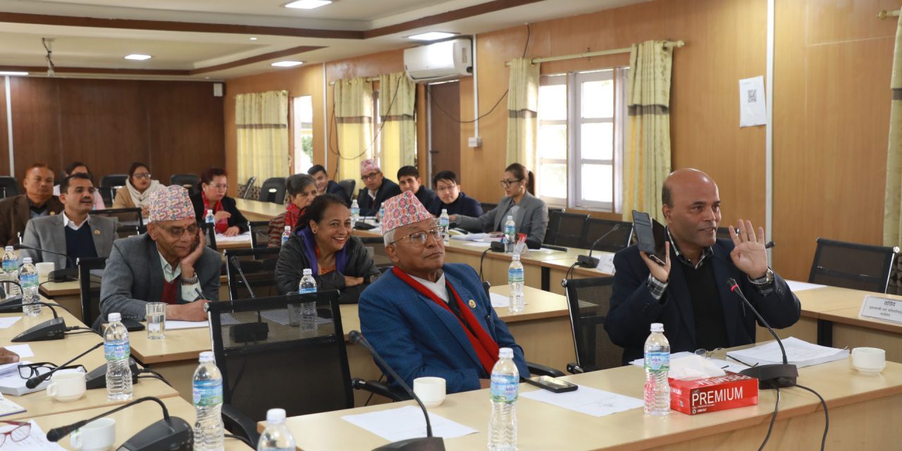 विदाको संख्या घटाउन सरकारलाई सांसदको सुझाव