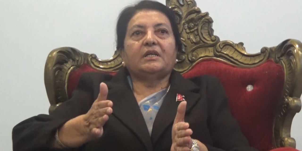 दलीय राजनीतिमा प्रवेश गर्नेबारे निर्णय गरिसकेको छैन : पूर्वराष्ट्रपति भण्डारी