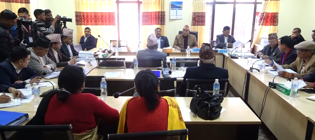 सुशासन समितिमा निजामती सेवासम्बन्धी विधेयकमाथि दफावार छलफल सुरु