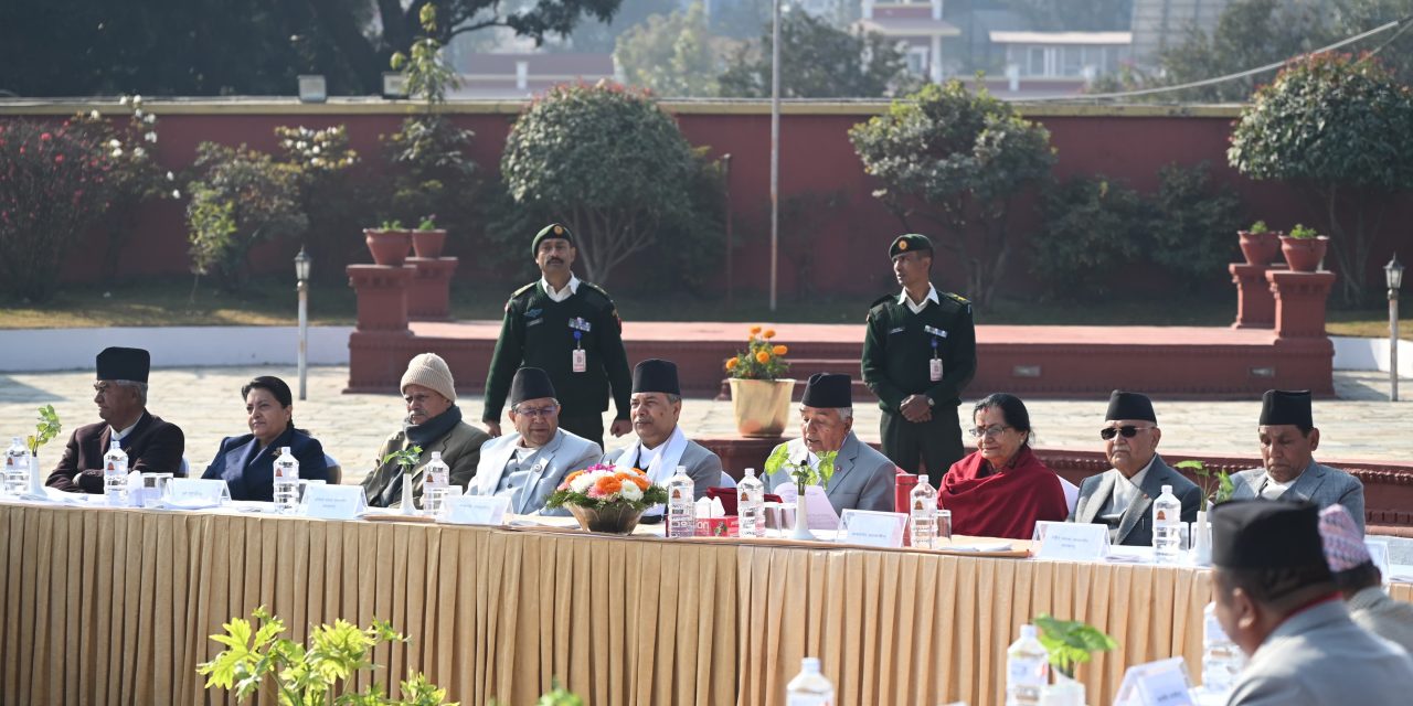 सुशासन, विकास र शान्ति नेपालीको अभीष्ट हो : राष्ट्रपति