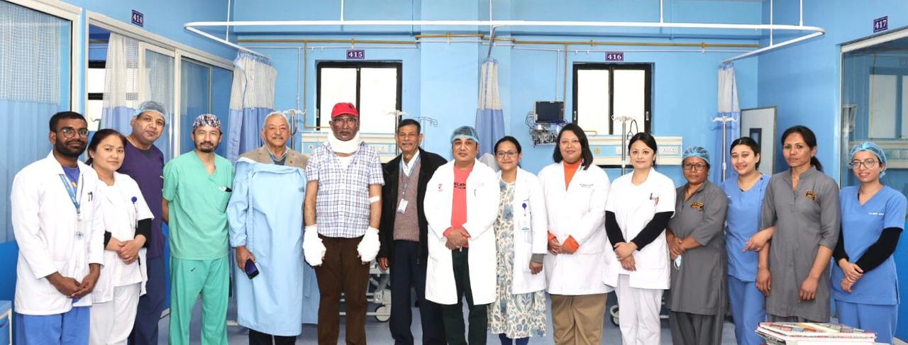 उपप्रधानमन्त्री पौडेल डिस्चार्ज