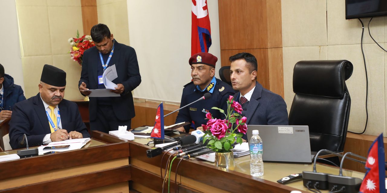 नीतिगत र कानुनी सुधार, शान्ति सुरक्षा र दण्डहीनता अन्त्य गृह मन्त्रालयको प्राथमिकतामा