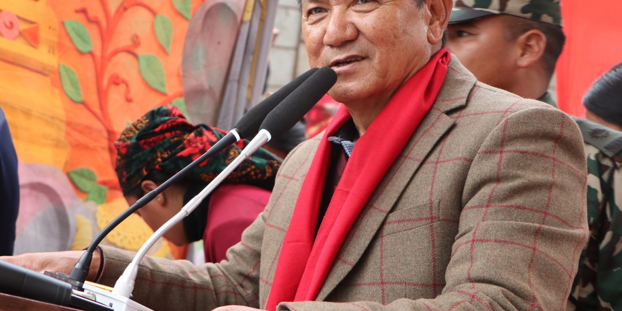 सरकार सुशासनमार्फत मुलुकमा समृद्धि ल्याउन कटिबद्ध छ : मन्त्री गुरुङ