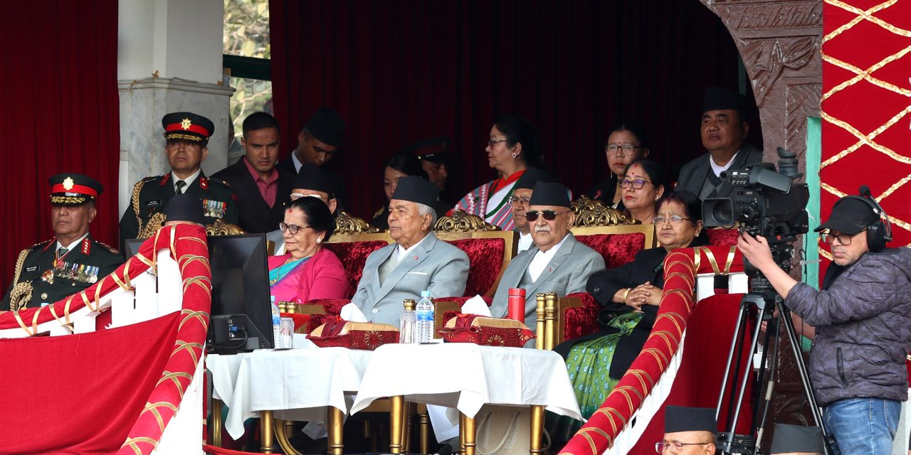 राष्ट्रपतिबाट टुँडिखेलमा महाशिवरात्रि बढाइँ अवलोकन