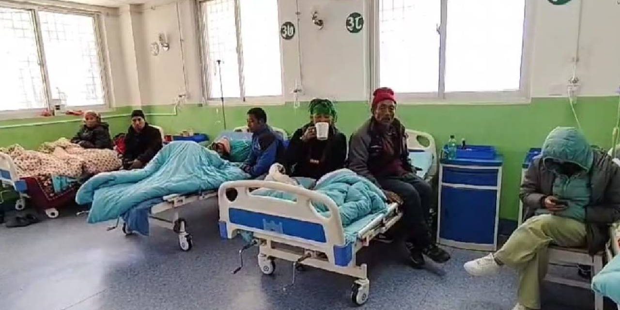 सोलुखुम्बुमा भाइरल सङ्क्रमण, अस्पतालमा क्षमताभन्दा बढी बिरामी