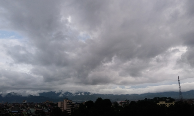 आजको मौसम : कोशी, बागमती, गण्डकी र लुम्बिनी प्रदेशका एकदुई स्थानमा भारी वर्षाको सम्भावना