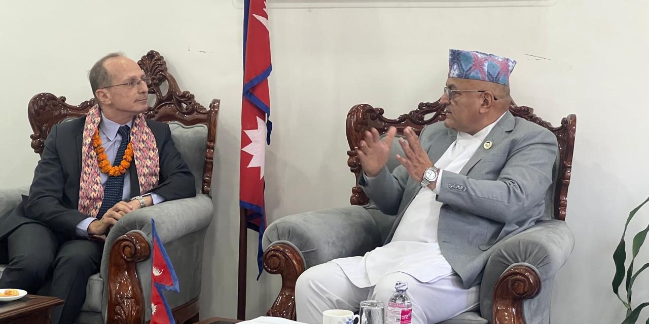 गण्डकीका मुख्यमन्त्री र युएनडिपीका निर्देशकबीच भेटवार्ता