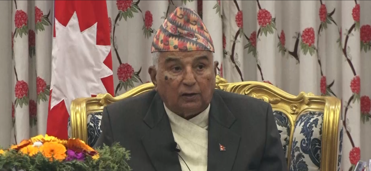 सरकारी कारोबारमा हरेक वर्ष बेरुजु बढ्दै जानु सुशासनका लागि चुनौतीपूर्ण : राष्ट्रपति पौडेल
