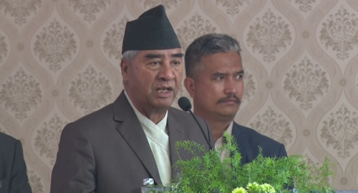 आगामी निर्वाचनमा बहुमत ल्याउने गरी अघि बढ्न नेता कार्यकर्तालाई देउवाको निर्देशन