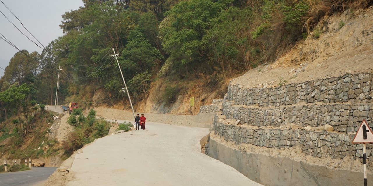 बेनी–अर्थुङ्गे–तोरीपानी–पाखापानी सडक सम्पन्न
