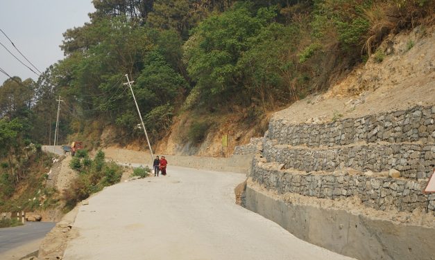 बेनी–अर्थुङ्गे–तोरीपानी–पाखापानी सडक सम्पन्न