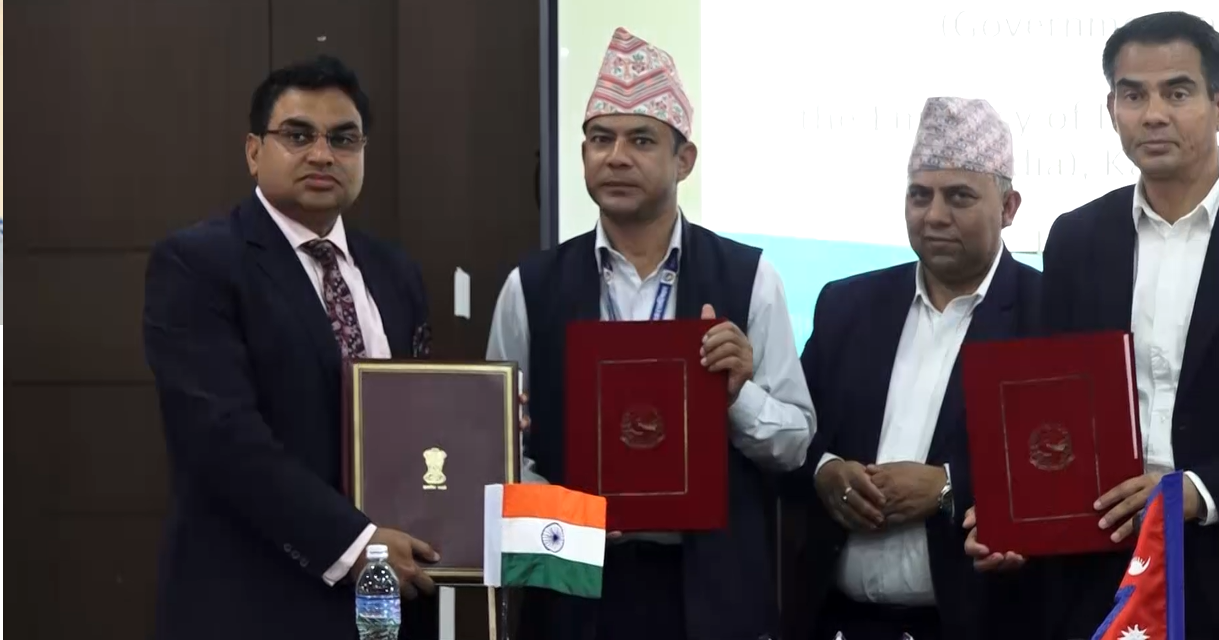 नेपाल र भारतबीच स्थानीय तहमा शिक्षा र स्वास्थ्य क्षेत्रमा सहयोगसम्बन्धी सम्झौता