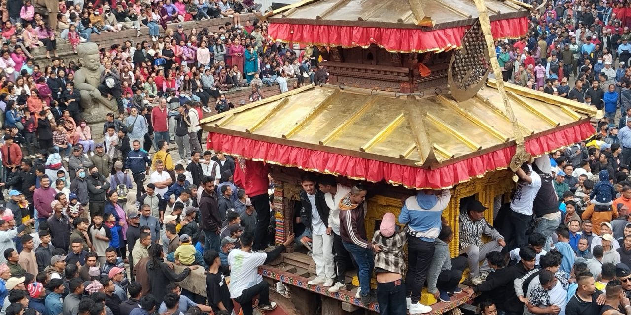 जिब्रो छेड्ने जात्राको पूर्वतयारी : हात नभएको लिङ्गो उठाइयो