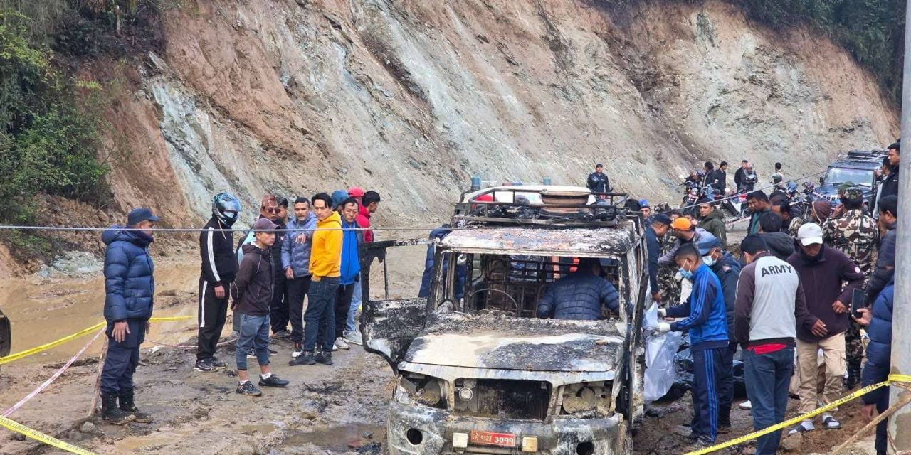 बलेरो आगलागी : निधन भएका र घाइतेको पहिचान