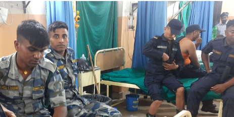 वीरगञ्जमा हनुमान जन्मोत्सवमा झडप, घाइतेको नारायणी अस्पतालमा उपचार हुँदै