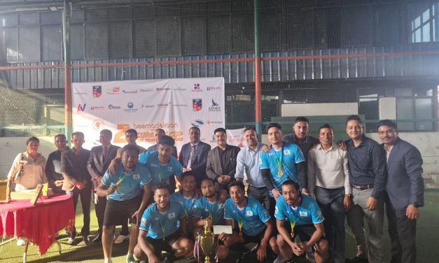 हिमालयन एभरेष्ट इन्स्योरेन्सले पायो ‘इन्स्योरेन्स कप फुट्सल टुर्नामेन्ट’ को उपाधि