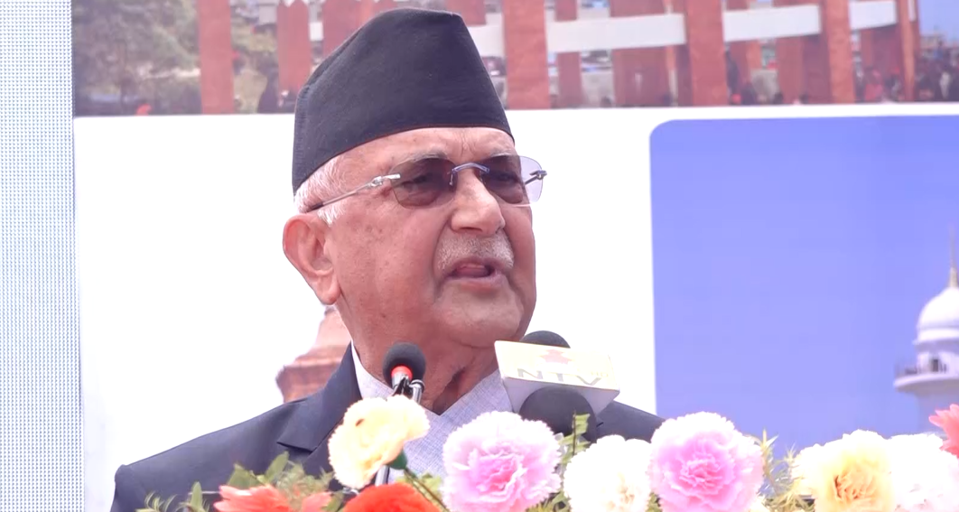 विपत्तिबाट जोगिने खालका संरचना निर्माणका लागि केन्द्रित हुनुपर्छ : प्रधानमन्त्री