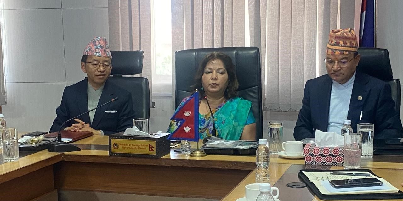 सगरमाथा संवादको अन्तिम तयारीमा छौँ : परराष्ट्रमन्त्री राणा