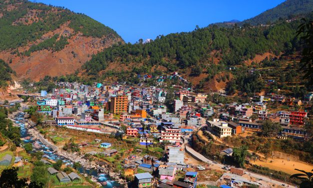 बुर्तिबाङलाई नयाँ सहर बनाउने कार्य सुस्त गतिमा