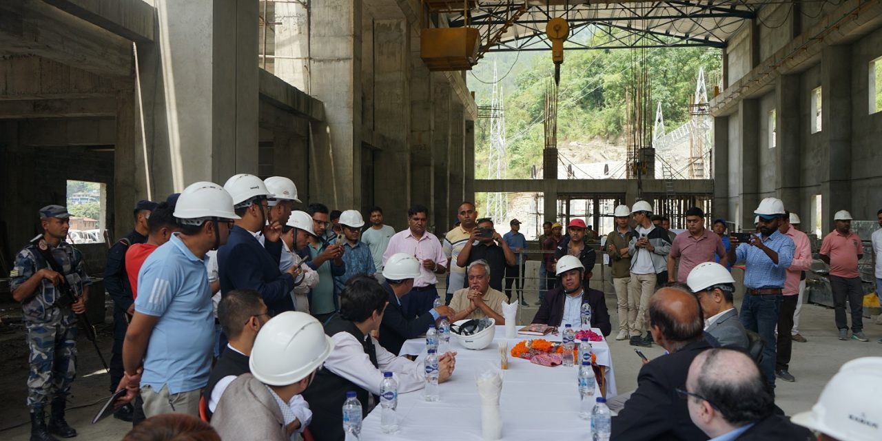 राहुघाट जलविद्युत् आयोजना निर्माणलाई तीव्रता दिन निर्देशन