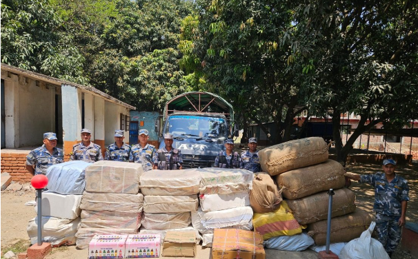 सशस्त्र प्रहरीद्वारा रौतहटमा १ वर्षमा २ करोड ८० लाख बढीको सामान बरामद