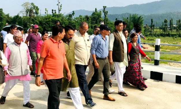 आन्तरिक स्रोतबाट मनहरीले बनायो ५ वटा पक्की पुल, प्रदेश सांसद बानियाँले गरे उद्घाटन