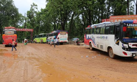 दाउन्ने–दुम्कीवास सडकको वैकल्पिक मार्ग पनि अवरुद्ध