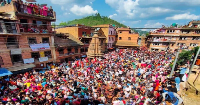 ऐतिहासिक पनौती हिलेजात्रा मनाइँदै