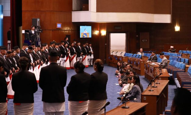 रास्वपाको नाराबाजीबीच विनियोजन विधेयक सर्वसम्मतिले स्वीकृत